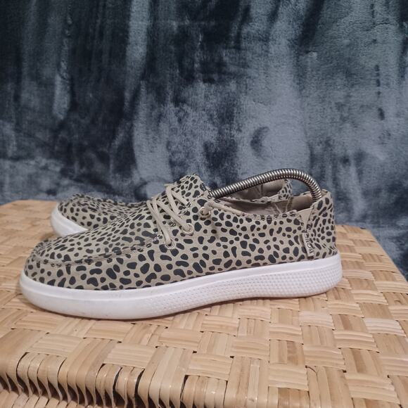 Bobs for Skechers Leopard Print Sneakers Women's 8.5 - Picture 2 of 8